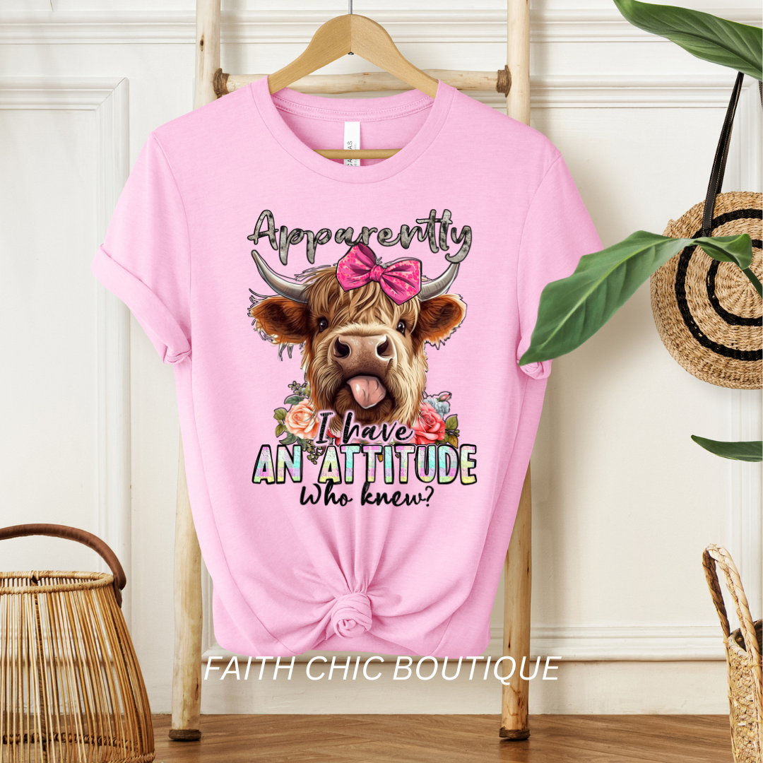 I Apparently Have An Attitude Tee