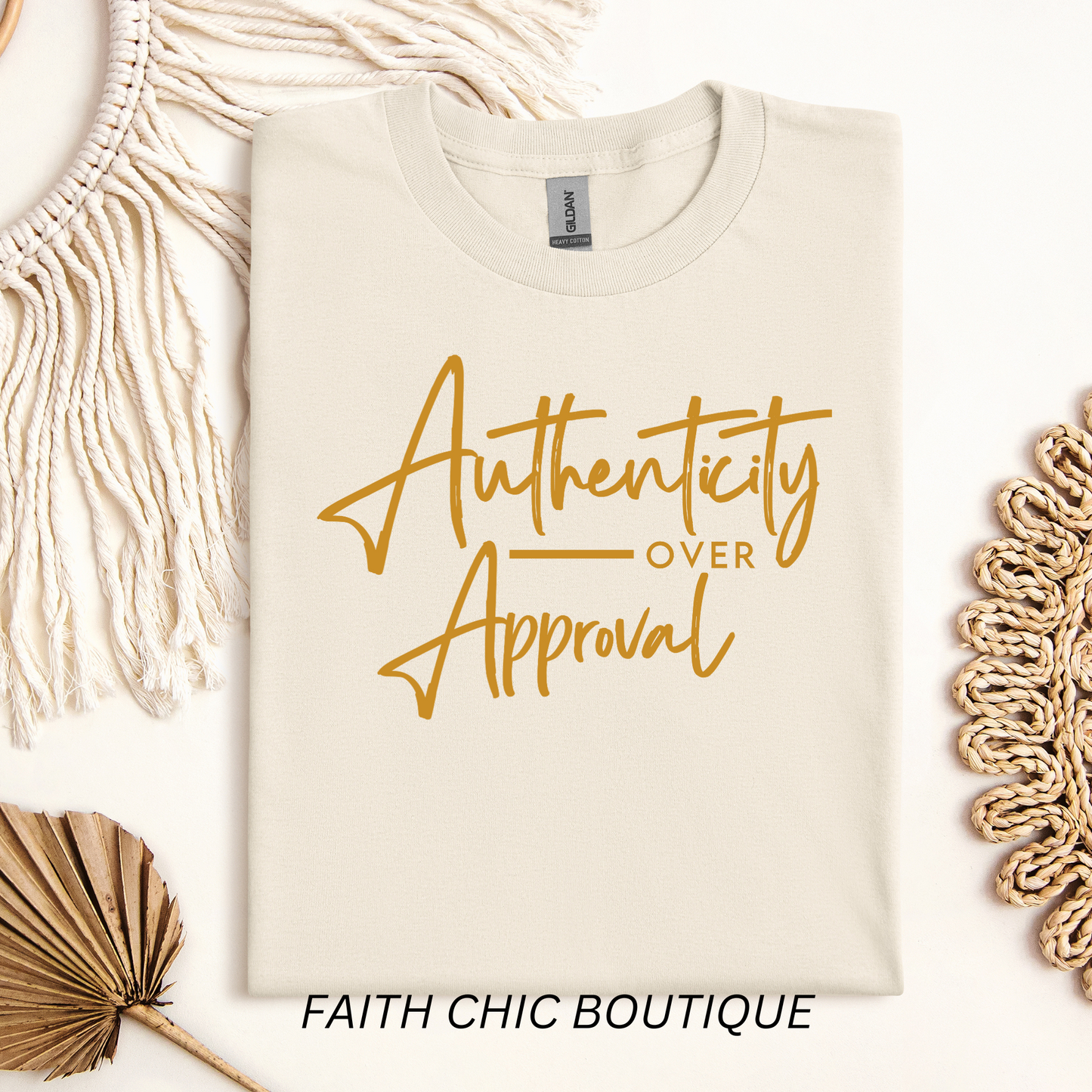 Authenticity Over Approval Short Sleeve T-Shirt