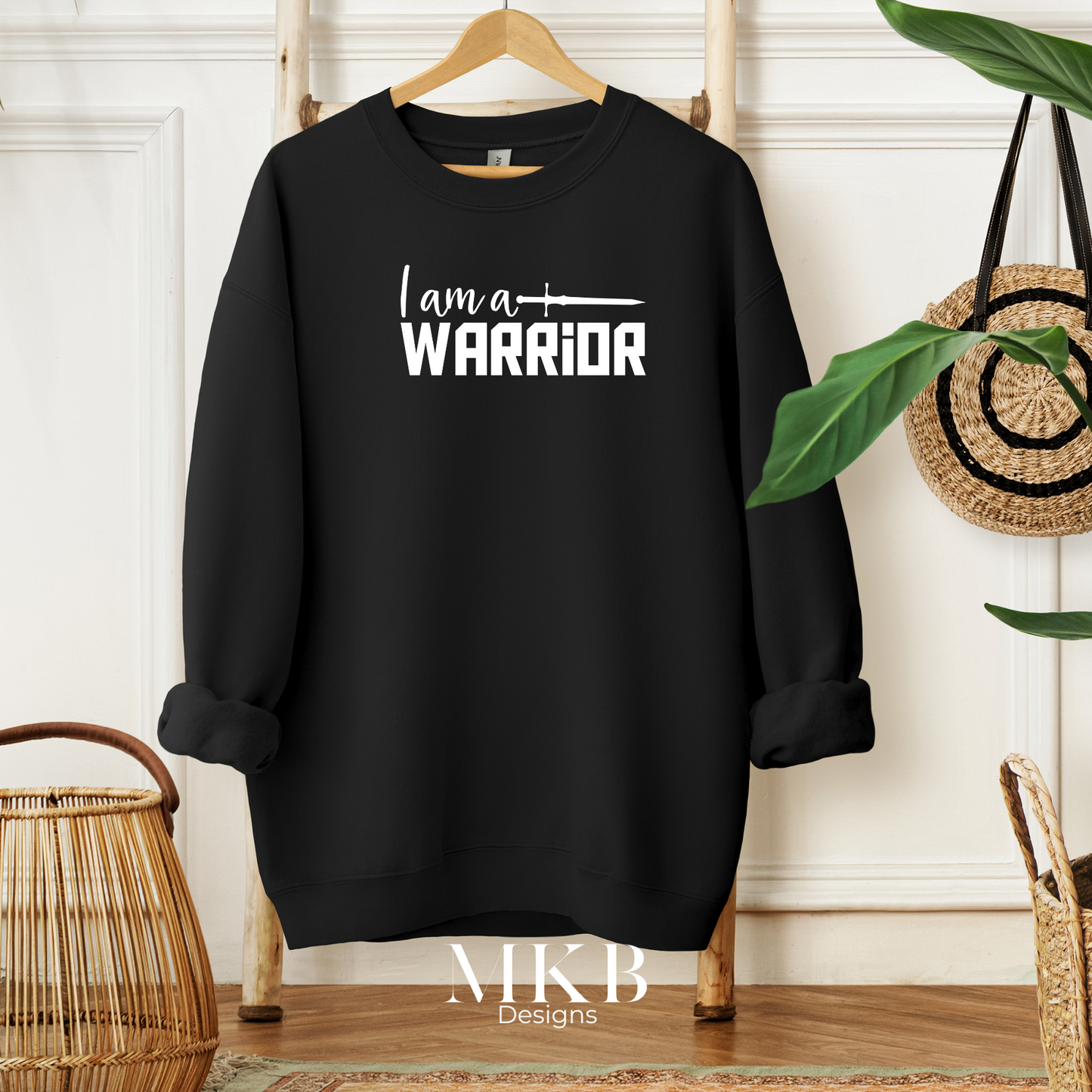 I am a Warrior Cozy Sweatshirt