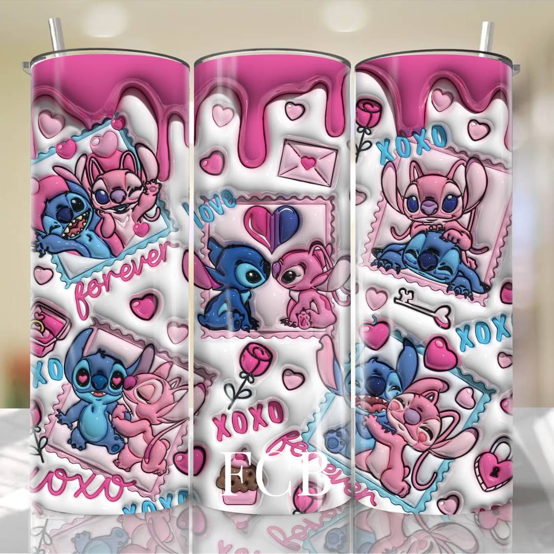 XOXO Valentine Tumbler 20 oz